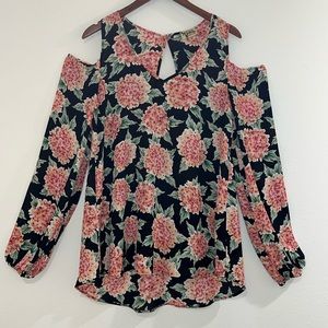 NWOT Show Me Your Mumu Shoulder Boo Tunic ~ in Flower Puff Girl
